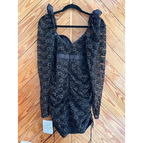 For Love & Lemons Free People Lace Mini Dress - Picture 9 of 16